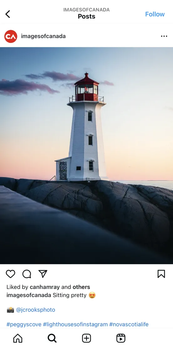 an imagesofcanada Social media Post